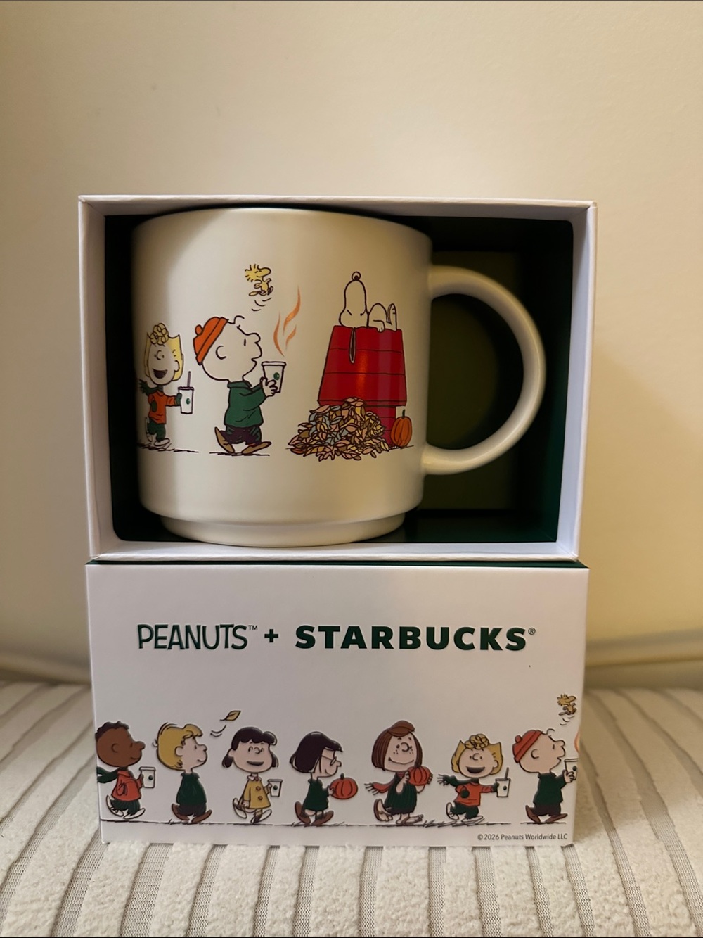 Starbucks Peanuts Ceramic limited edition Mug